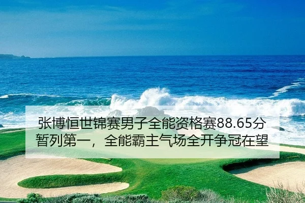 张博恒世锦赛男子全能资格赛88.65分暂列第一，全能霸主气场全开争冠在望
